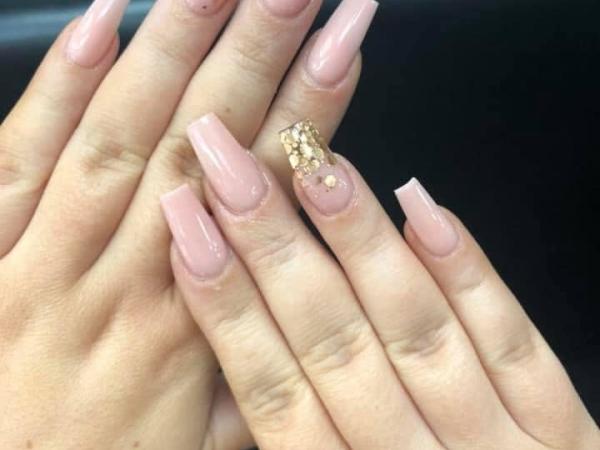 Fullset Acrylic with Gel Polish