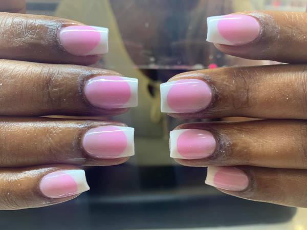 Infill Pink and White