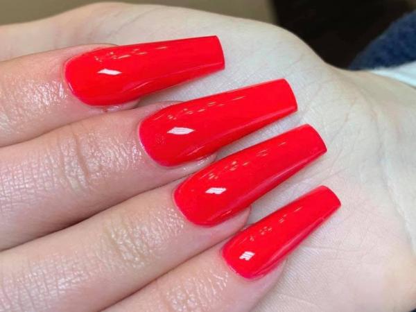 Gel Polish on Hands