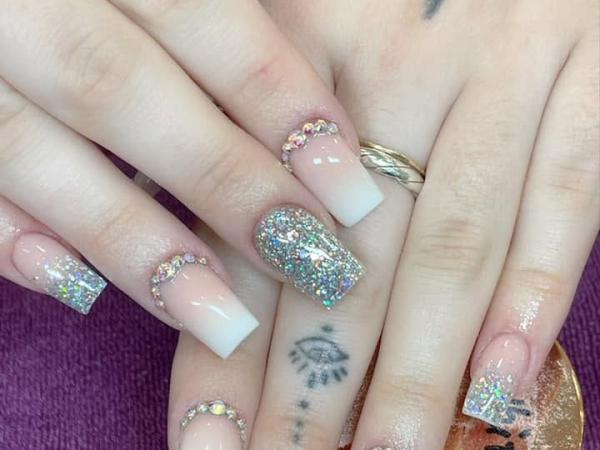 T/O Newset Acrylic with Gel Polish