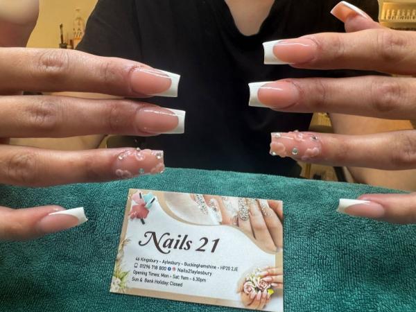 Fullset Pink and White