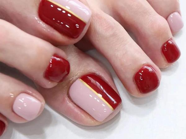 Pedicure with Normal Polish
